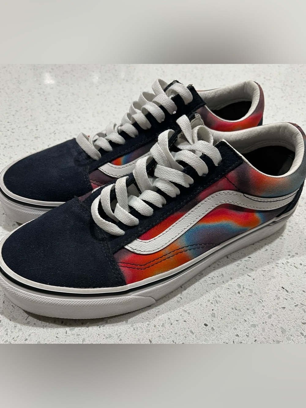 VANS Off The Wall Old Skool Unisex Dark Aura Skate Shoes Size 7M/8.5W